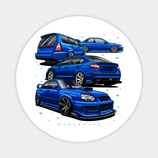 Subie mix Magnet